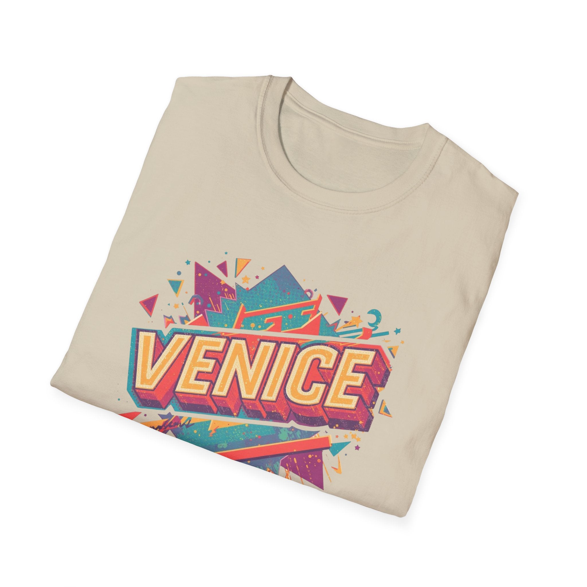 Venice Retro Graphic T-Shirt — Vintage Surf Skate Beach Tee
