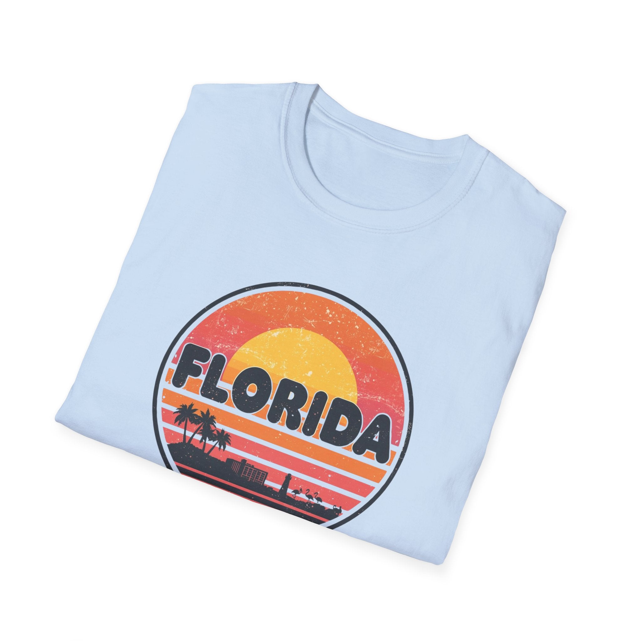 Florida Sunset T-Shirt — Vintage Beach Graphic Tee