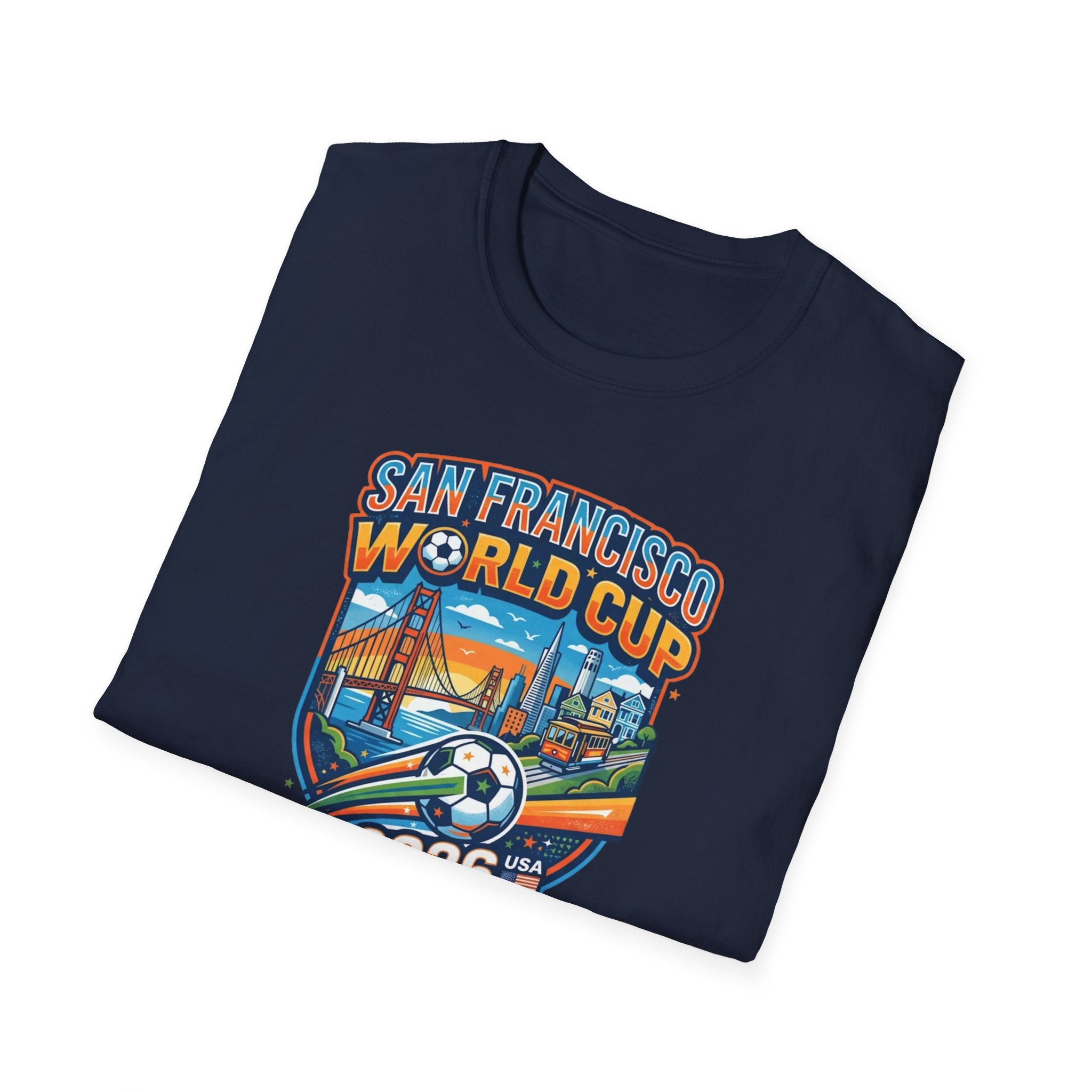 San Francisco World Cup 2026 T-Shirt — Vintage City Soccer Crest