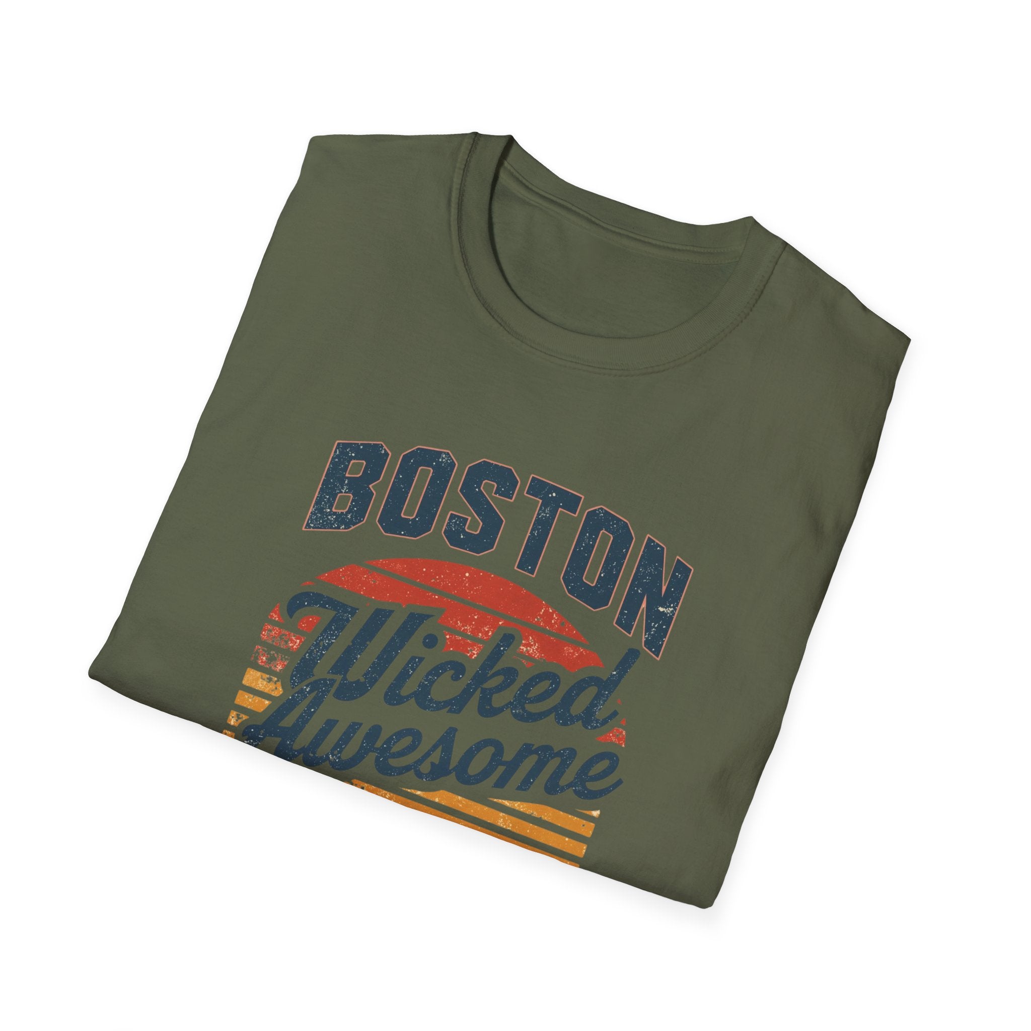 Boston Wicked Awesome T-Shirt — Retro City Pride Tee