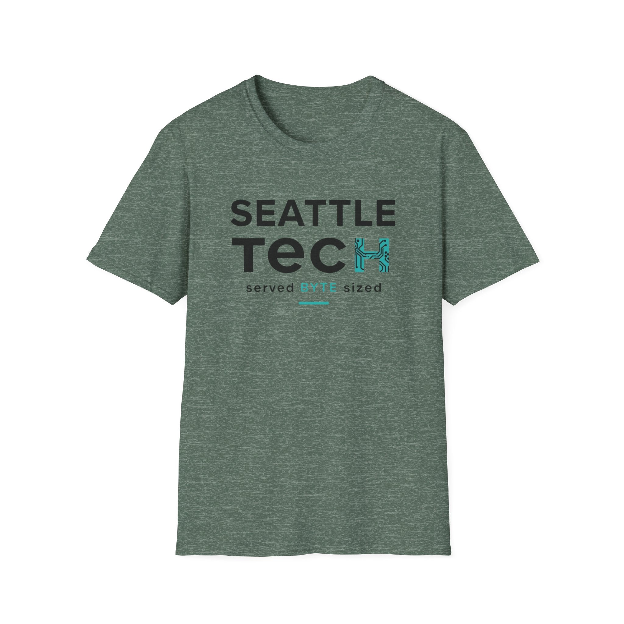 Seattle Tech T-Shirt — 'served BYTE sized' Techie Tee