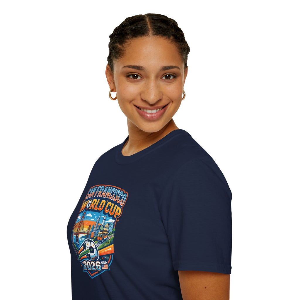 San Francisco World Cup 2026 T-Shirt — Vintage City Soccer Crest