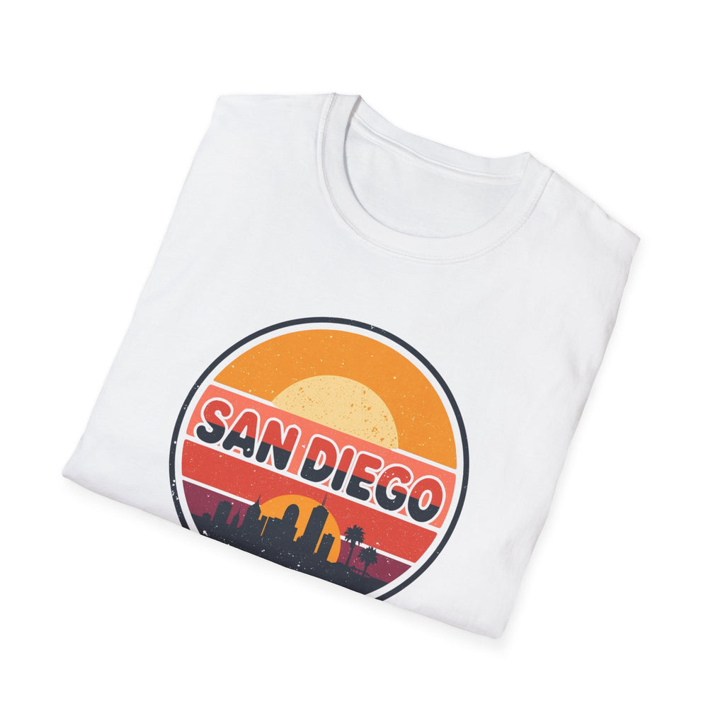 San Diego Sunset Graphic T-Shirt