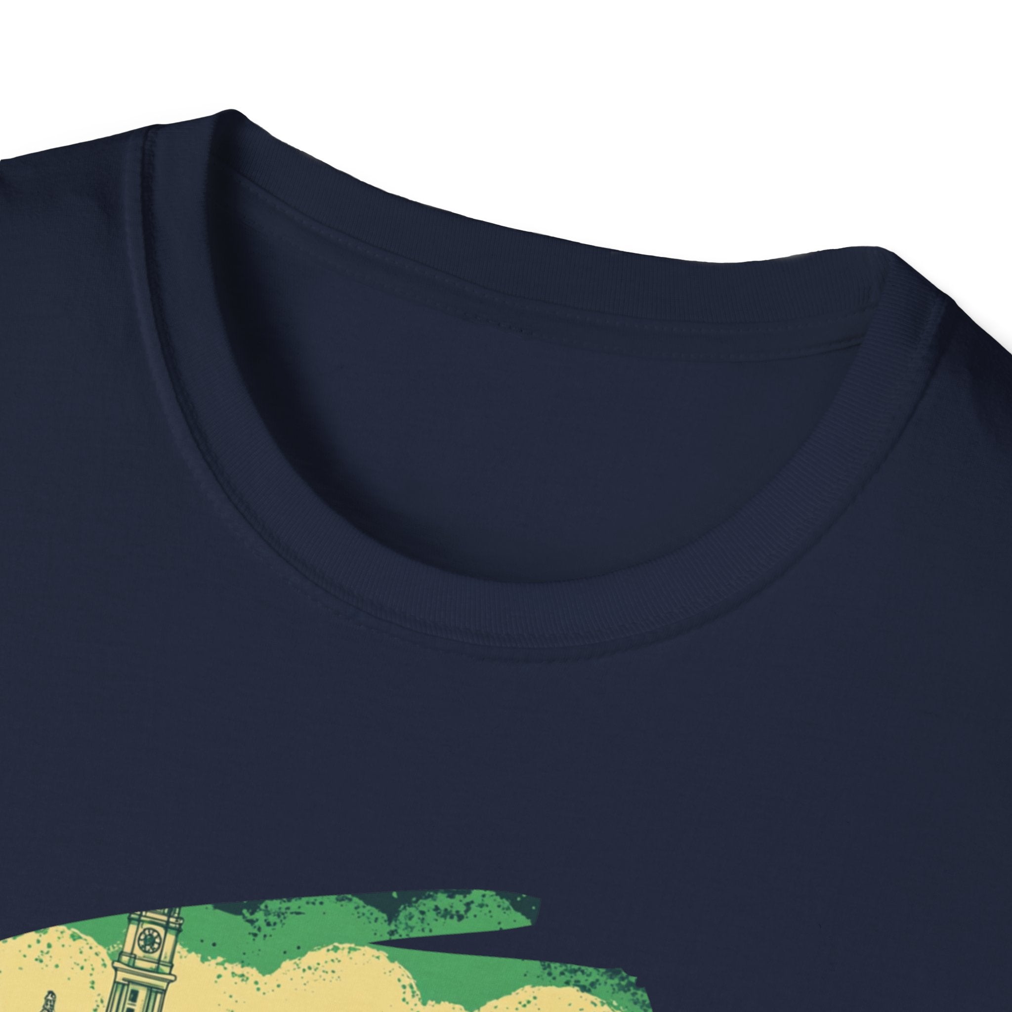 Dublin skyline brushstroke T-Shirt | Ireland travel city tee