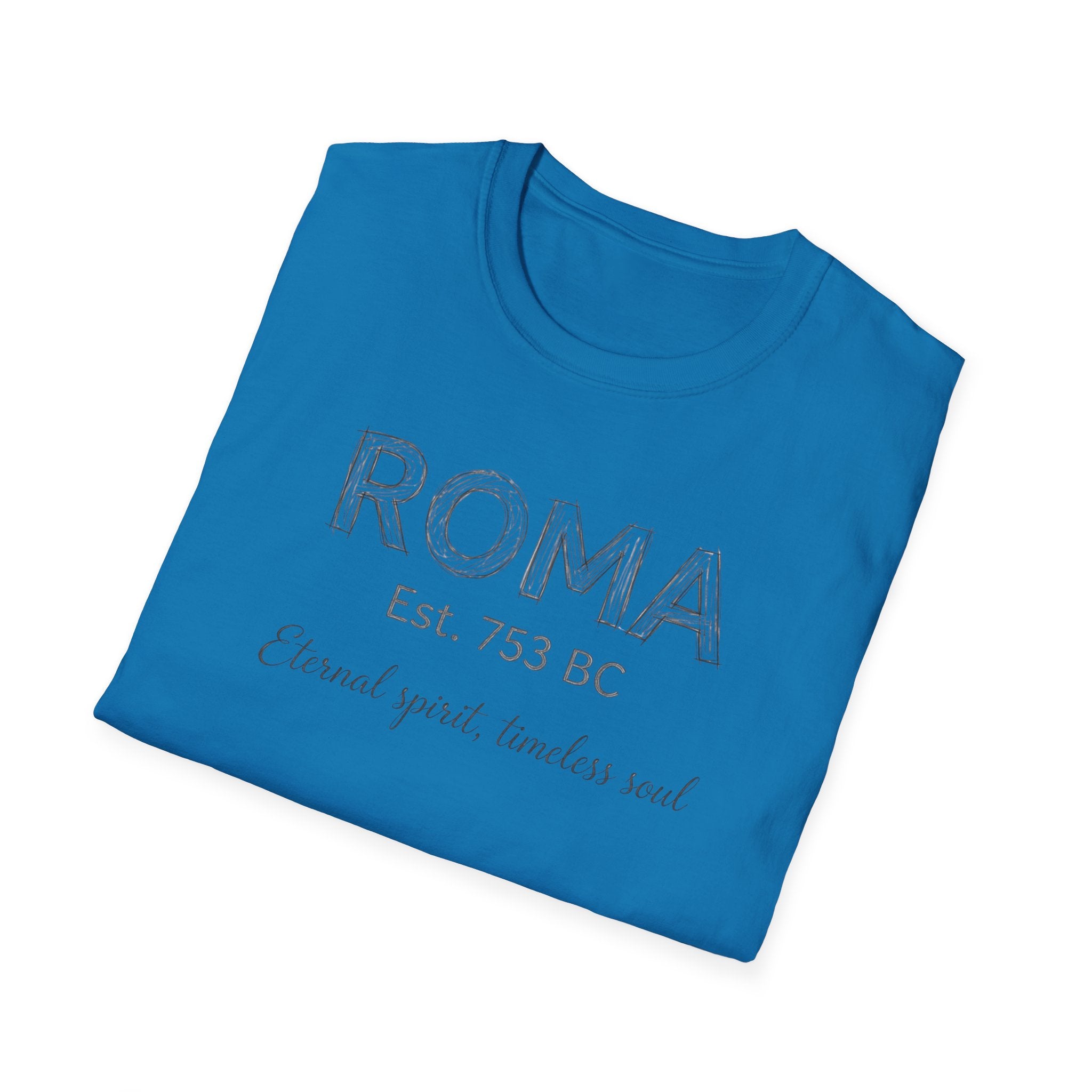 Roma Est. 753 BC T-Shirt – Vintage Rome Travel Tee