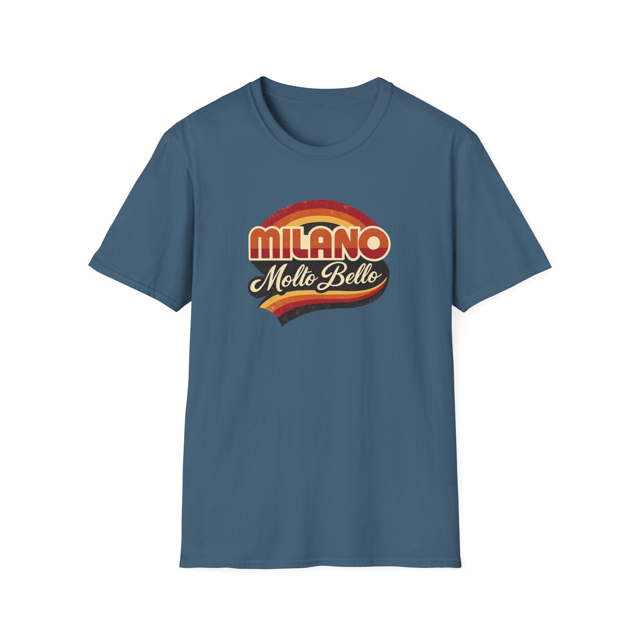Milano Molto Bello Retro T-Shirt — Vintage Italian Graphic Tee