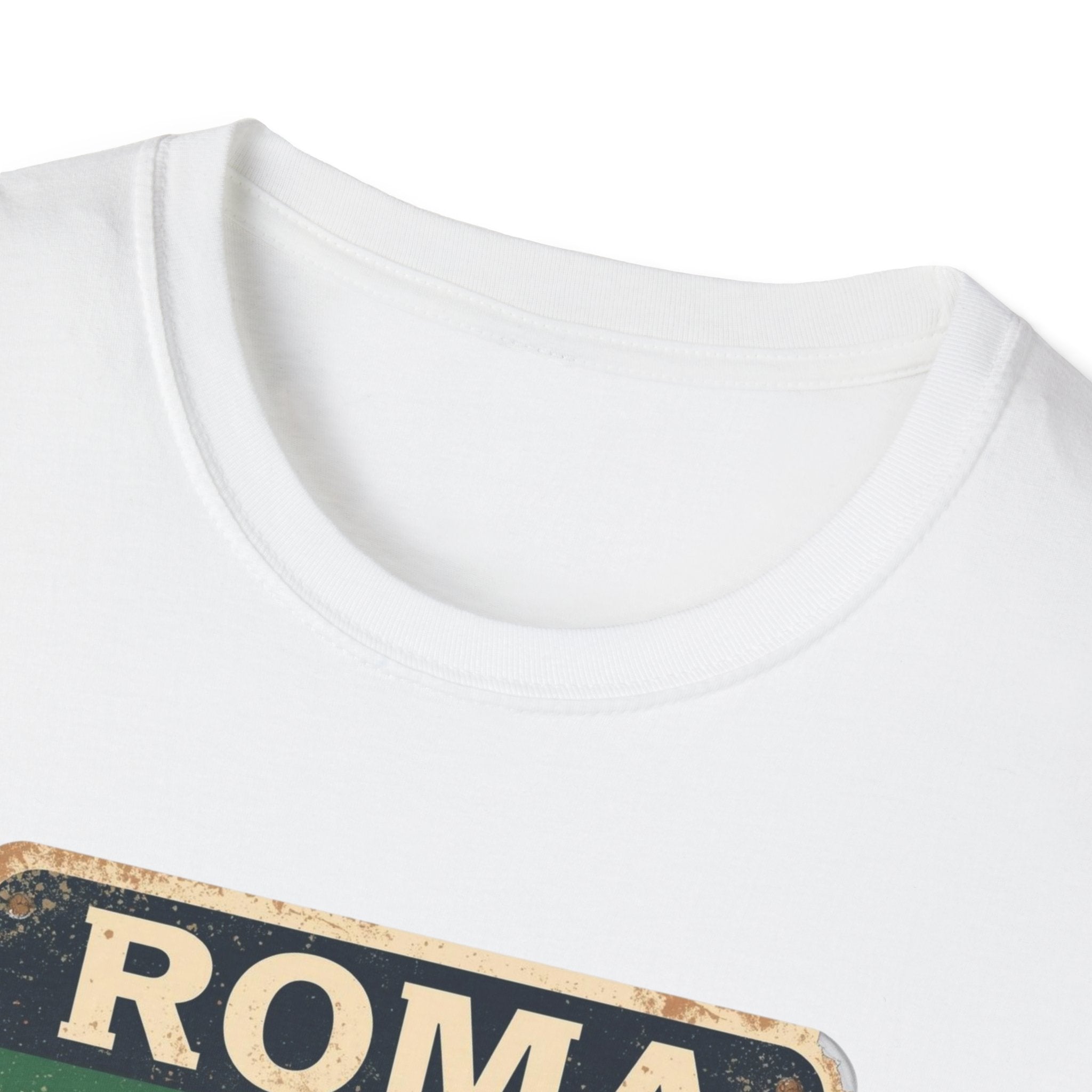Roma Vintage Italy T-Shirt — "Honk If You Like Silence" Retro Rome Tee