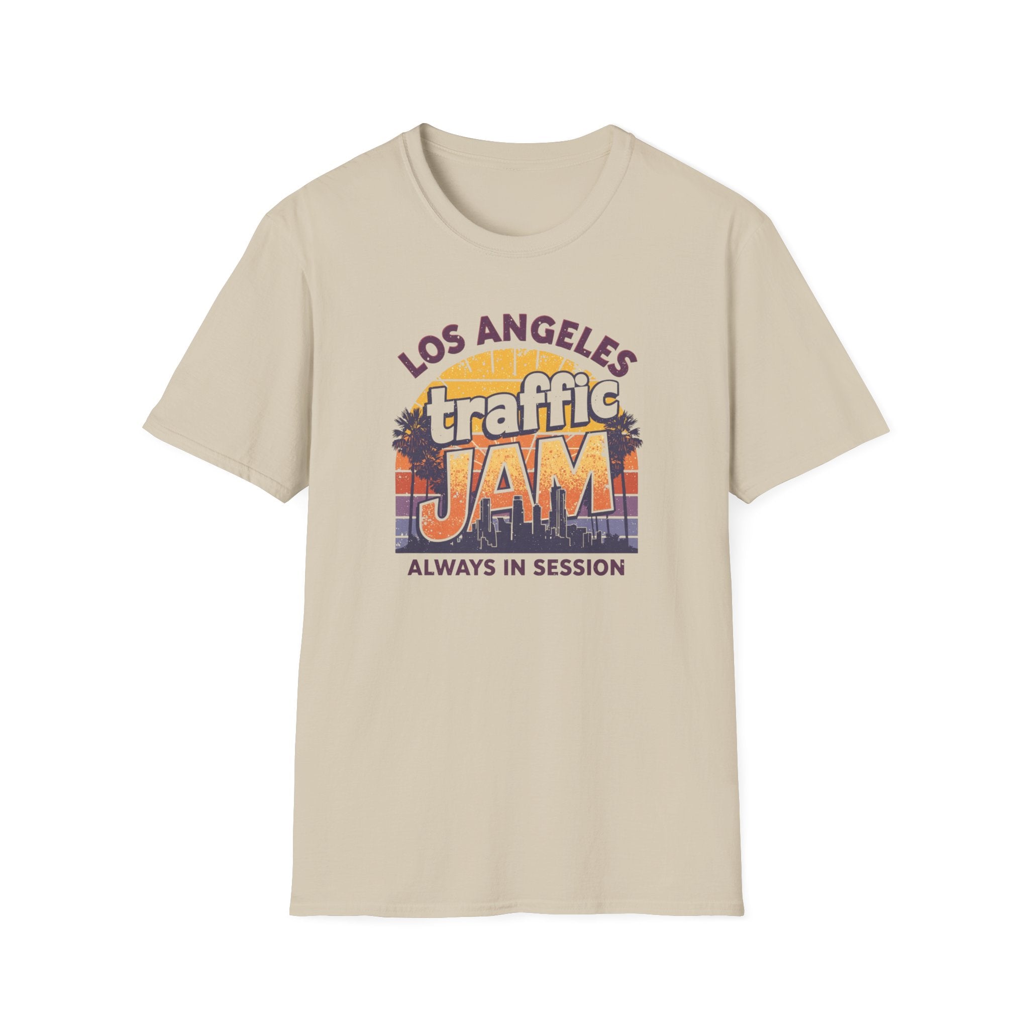 Los Angeles Traffic Jam T-Shirt — Retro 'Always in Session' CA City Tee