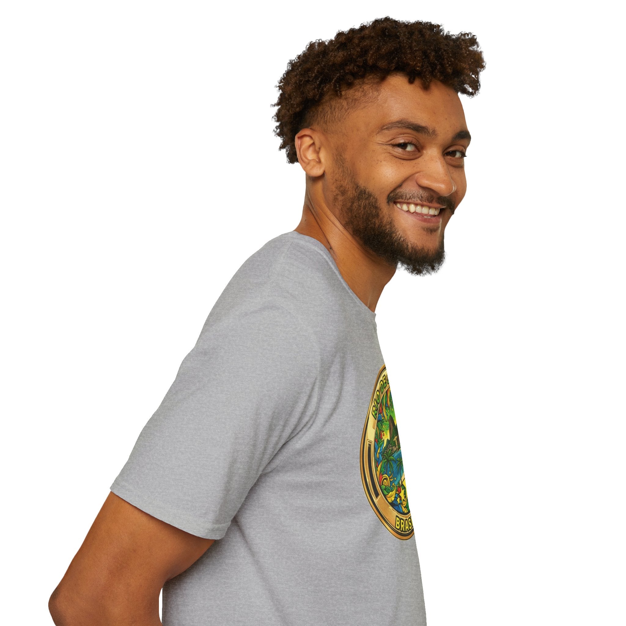 Rio de Janeiro Brazil Travel T-Shirt World Cup 2026 — Vintage Tropical Beach Badge