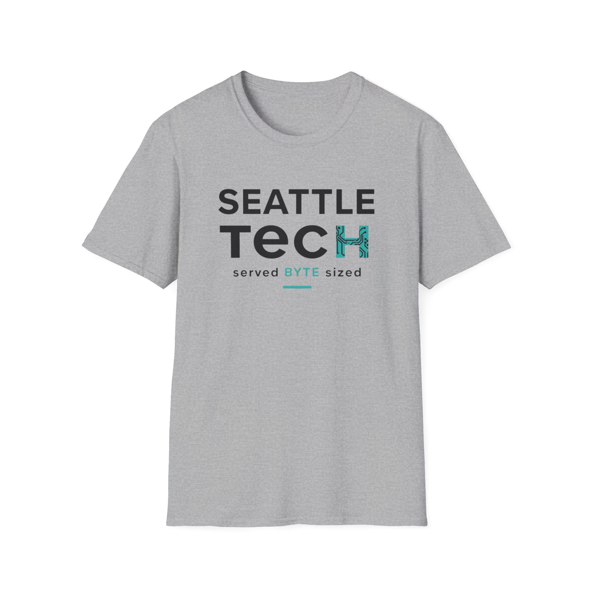 Seattle Tech T-Shirt — 'served BYTE sized' Techie Tee