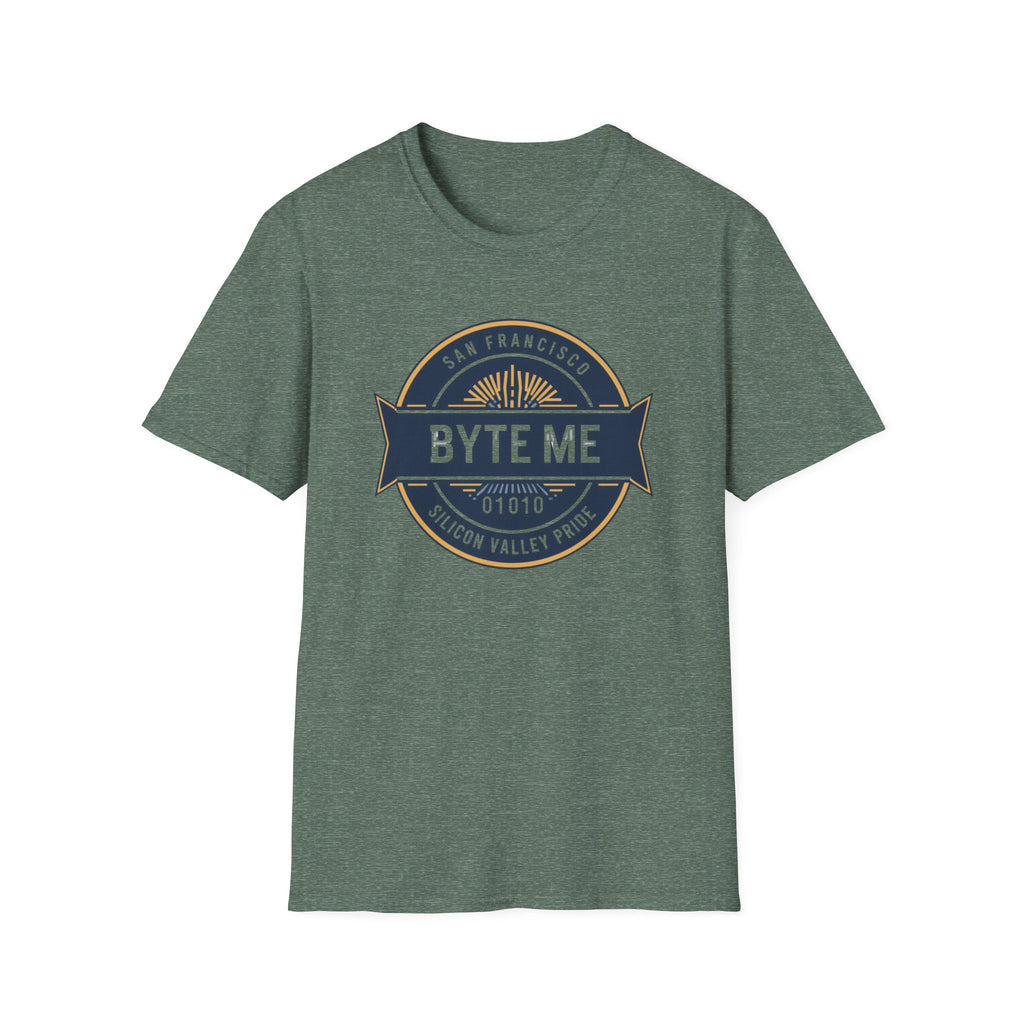 Byte Me T-Shirt — San Francisco Silicon Valley Pride Tech Tee