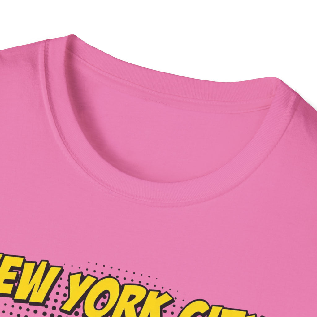 New York City T-Shirt — "If Cities Could Talk, Mine Would Sass" Pop Art Tee