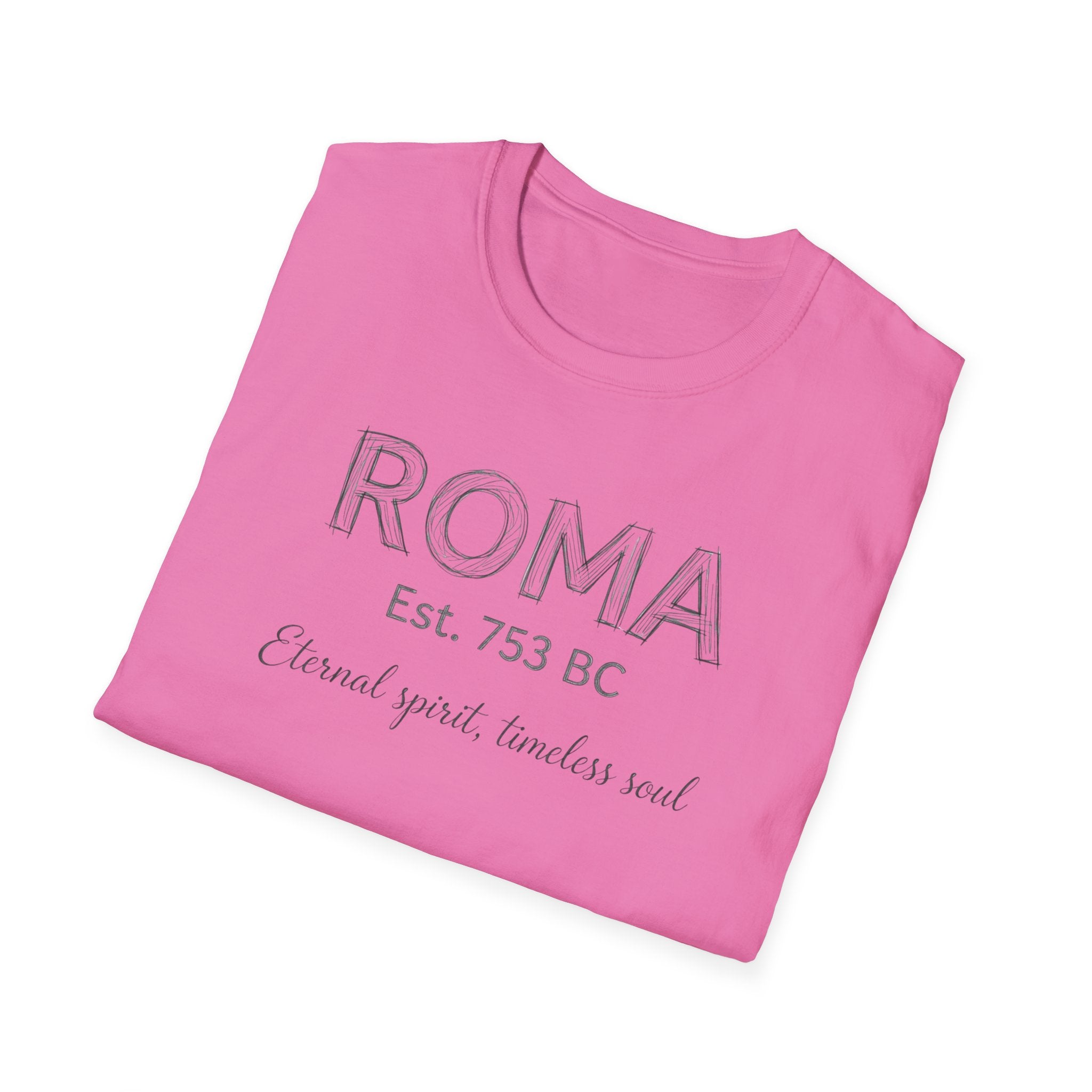 Roma Est. 753 BC T-Shirt – Vintage Rome Travel Tee