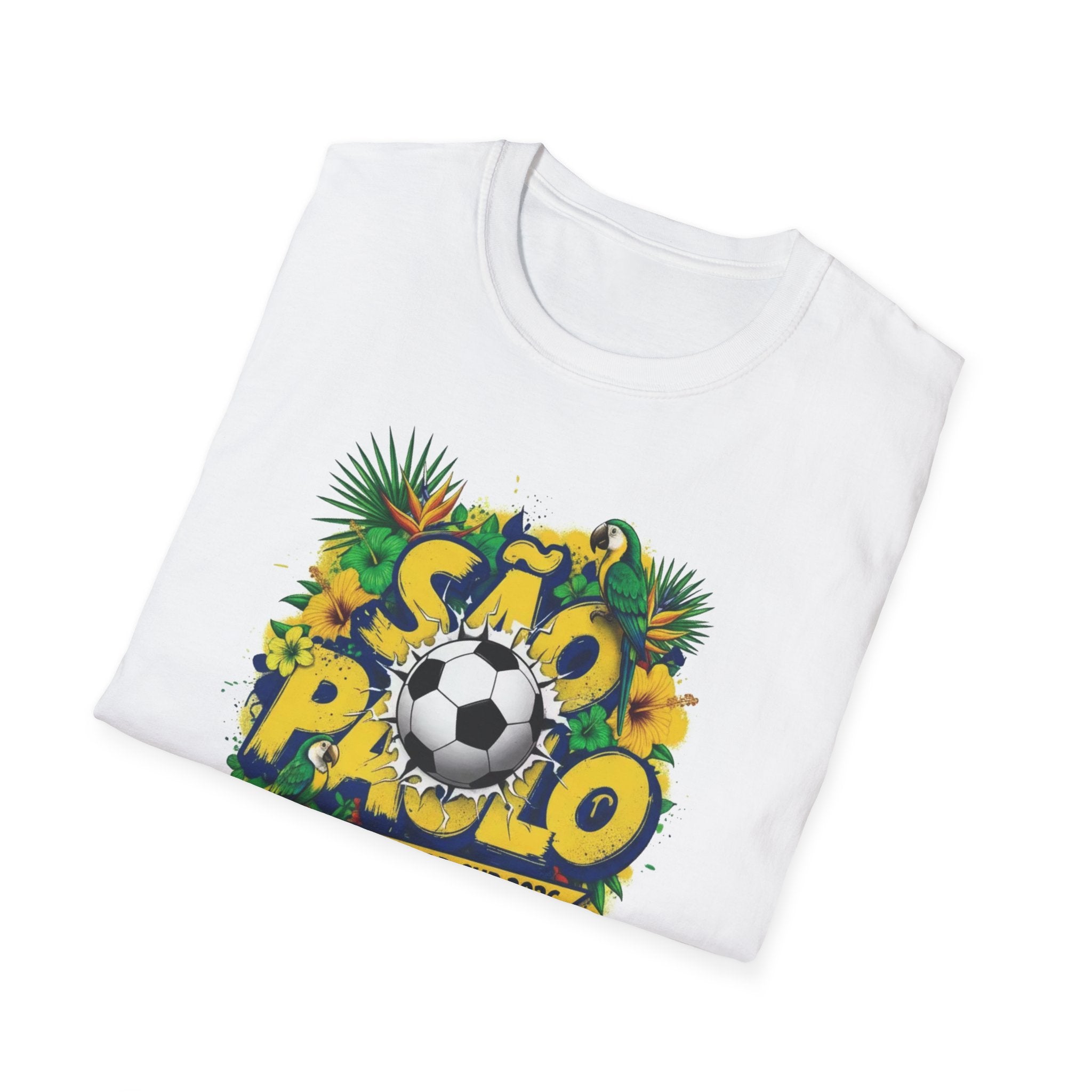 São Paulo Soccer T-Shirt – Brazil World Cup 2026 Football Tee