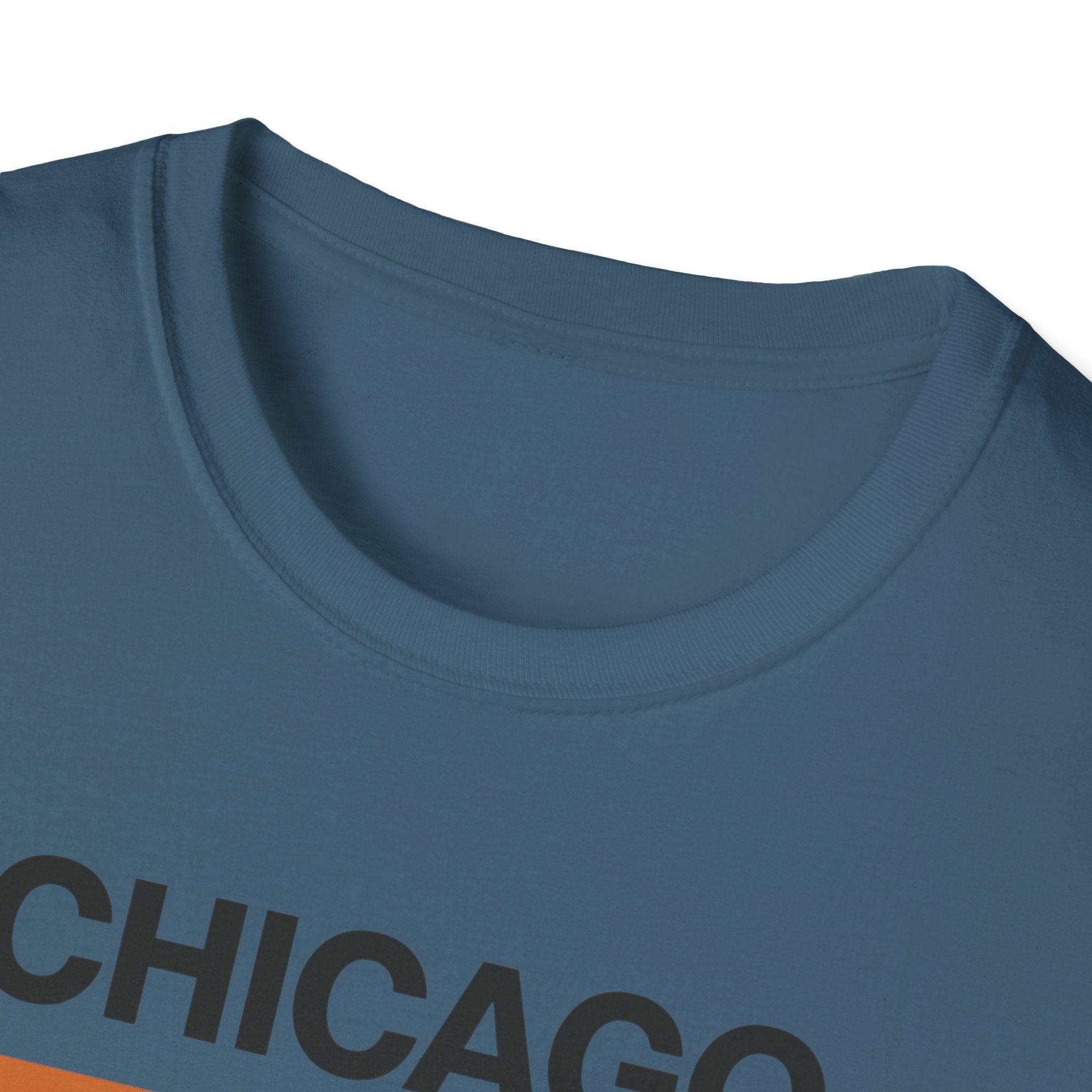 Chicago Retro Stripes T-Shirt | Vintage City Typography