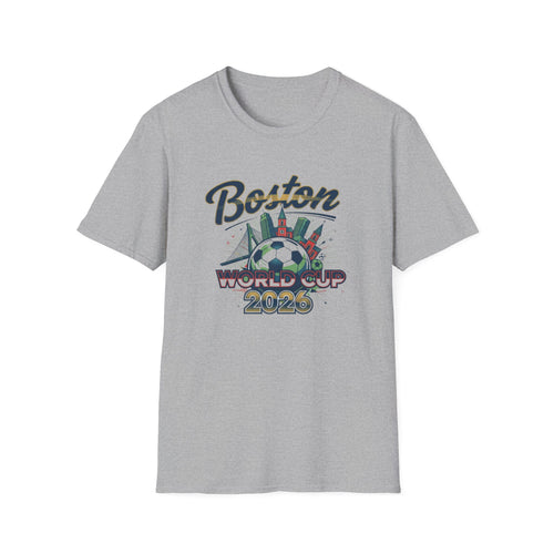 Boston World Cup 2026 Soccer T-Shirt