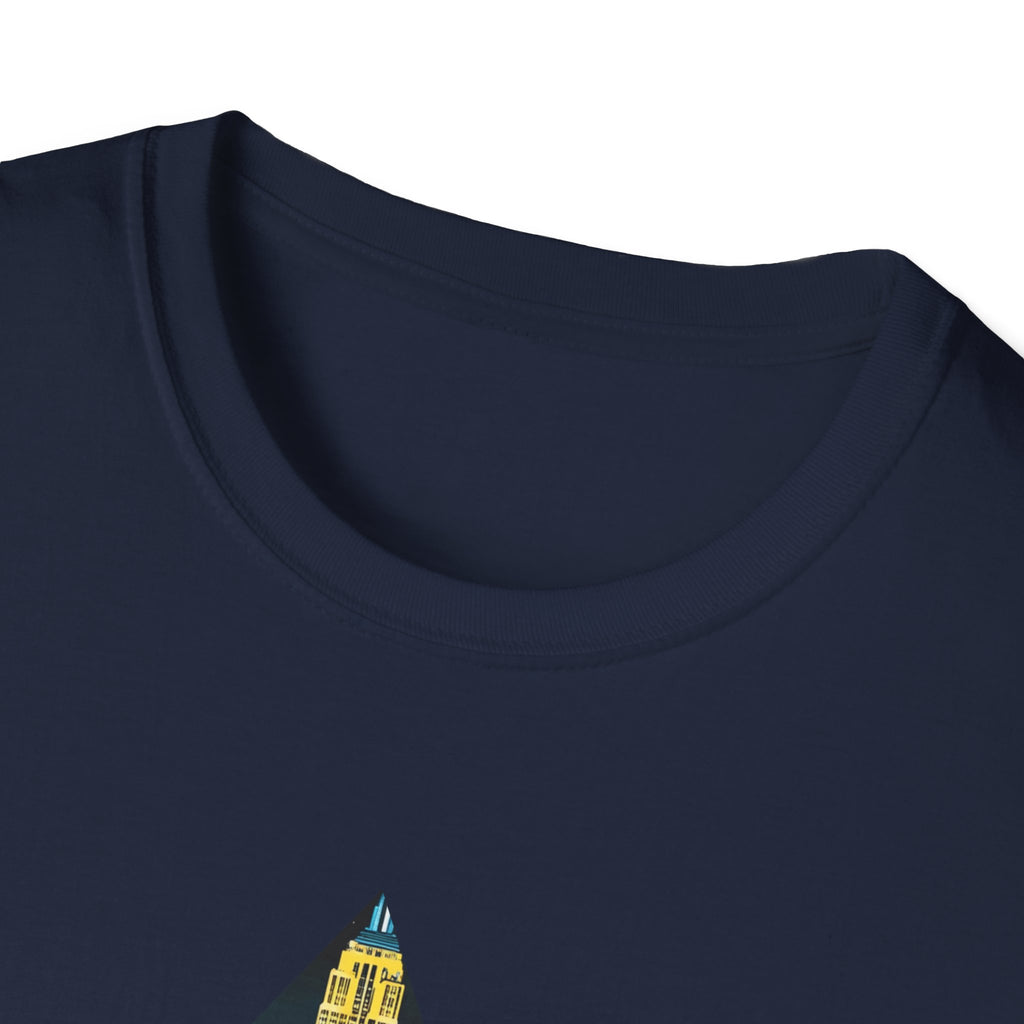 New York City Taxi Triangle T-Shirt | NYC Skyline Graphic Tee