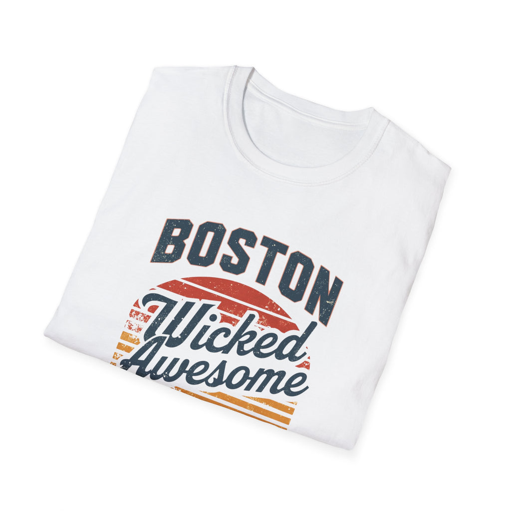 Boston Wicked Awesome T-Shirt — Retro City Pride Tee