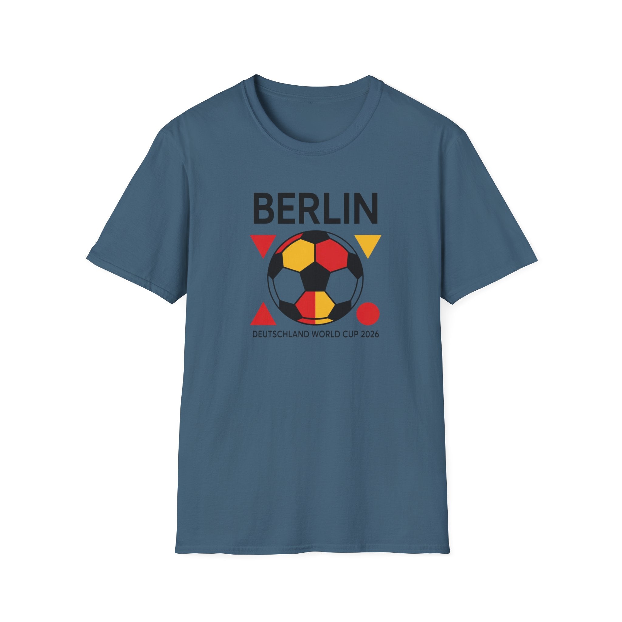 Berlin Soccer T‑Shirt — Deutschland World Cup 2026 Fan Tee