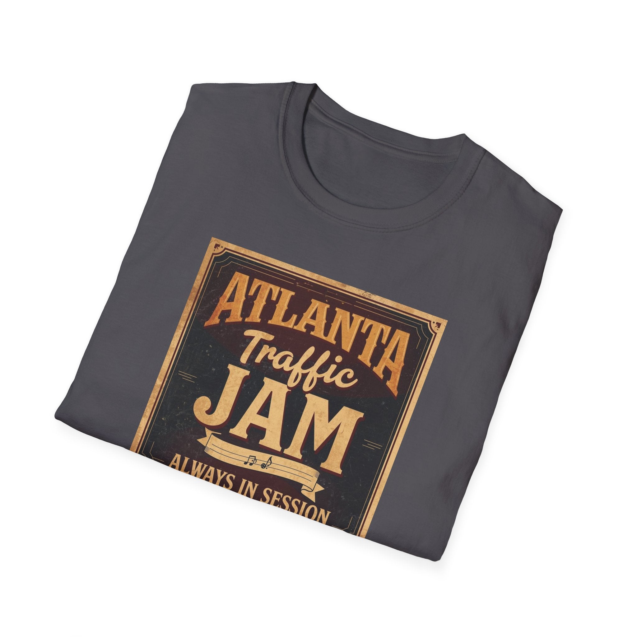 Atlanta Traffic Jam T-Shirt — 'Always in Session' Vintage City Tee
