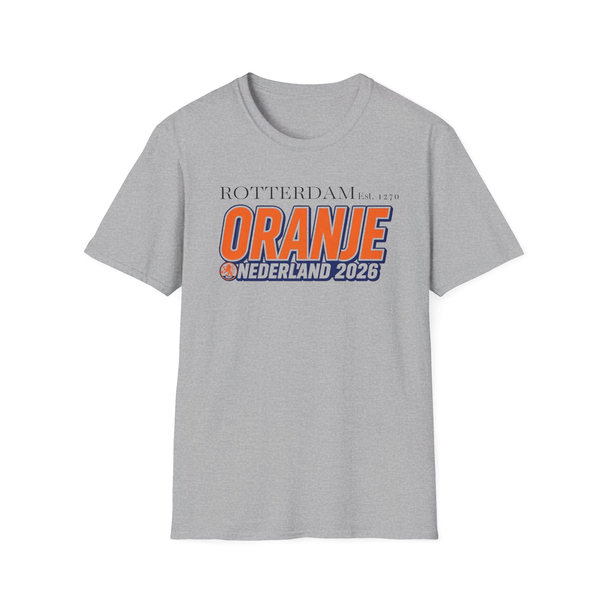 Oranje Nederland 2026 T-Shirt — Rotterdam Football Fan Tee