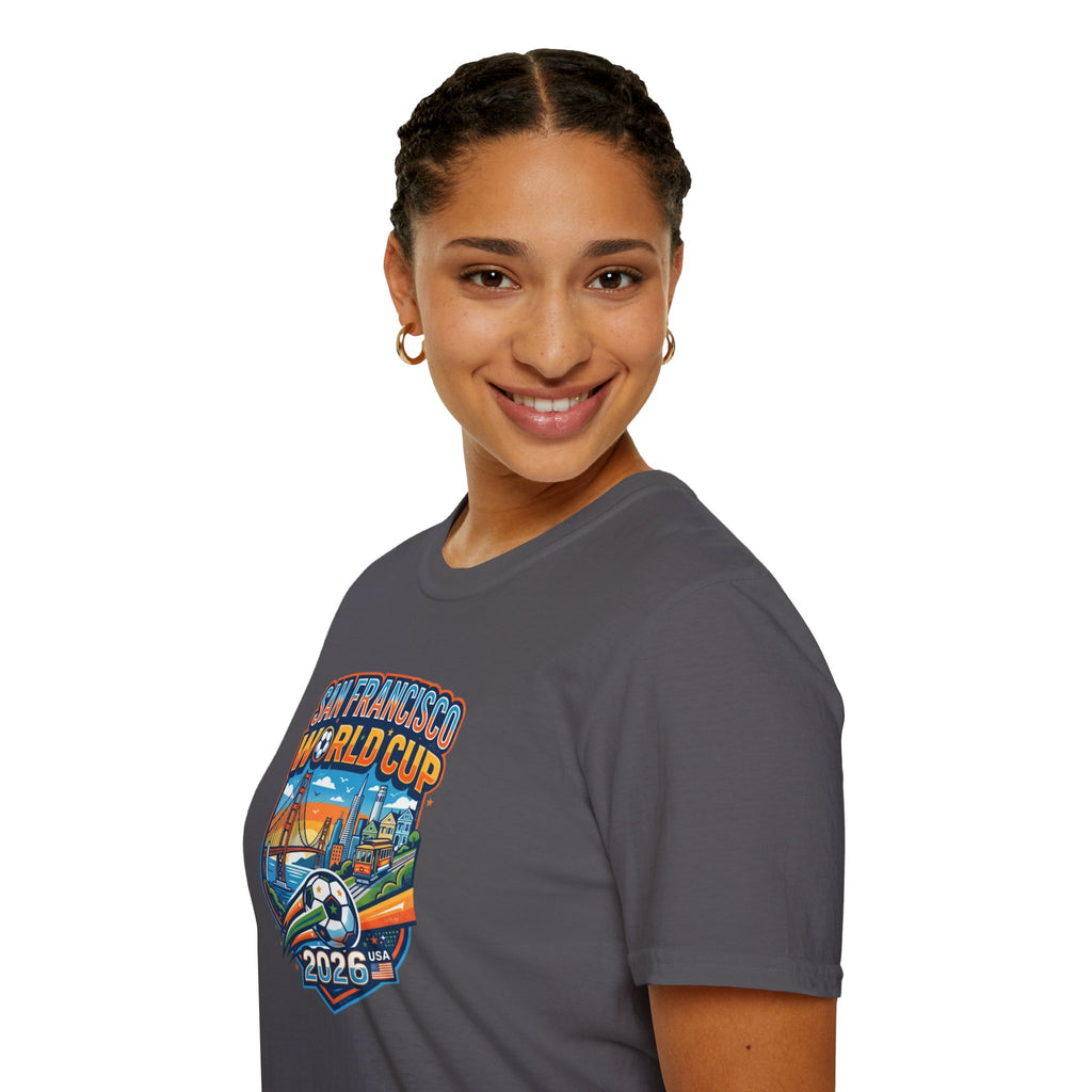 San Francisco World Cup 2026 T-Shirt — Vintage City Soccer Crest
