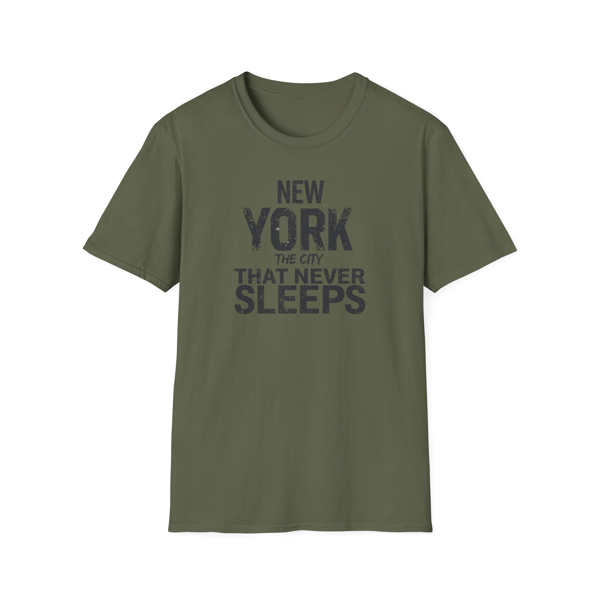 New York The City That Never Sleeps T-Shirt | Vintage NYC Typography