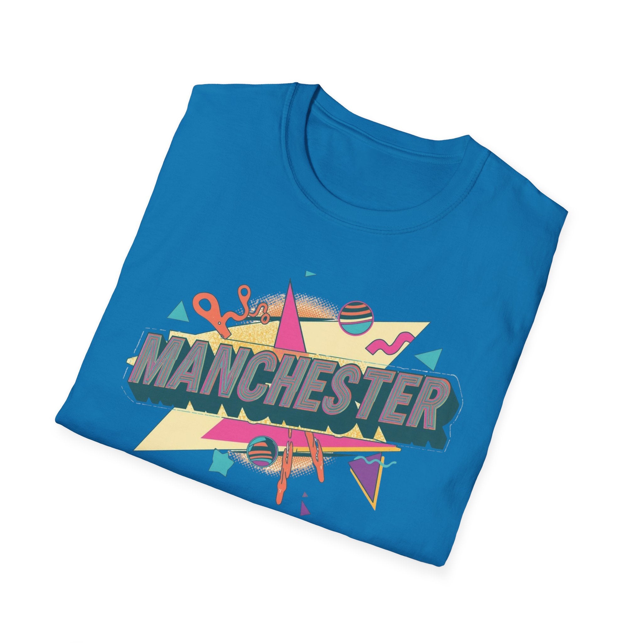 Manchester Retro Graphic T-Shirt