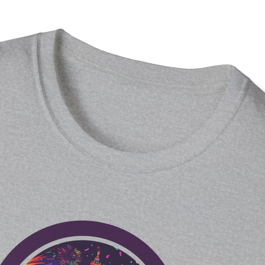 Valencia skyline circle logo T-Shirt | Spain travel souvenir