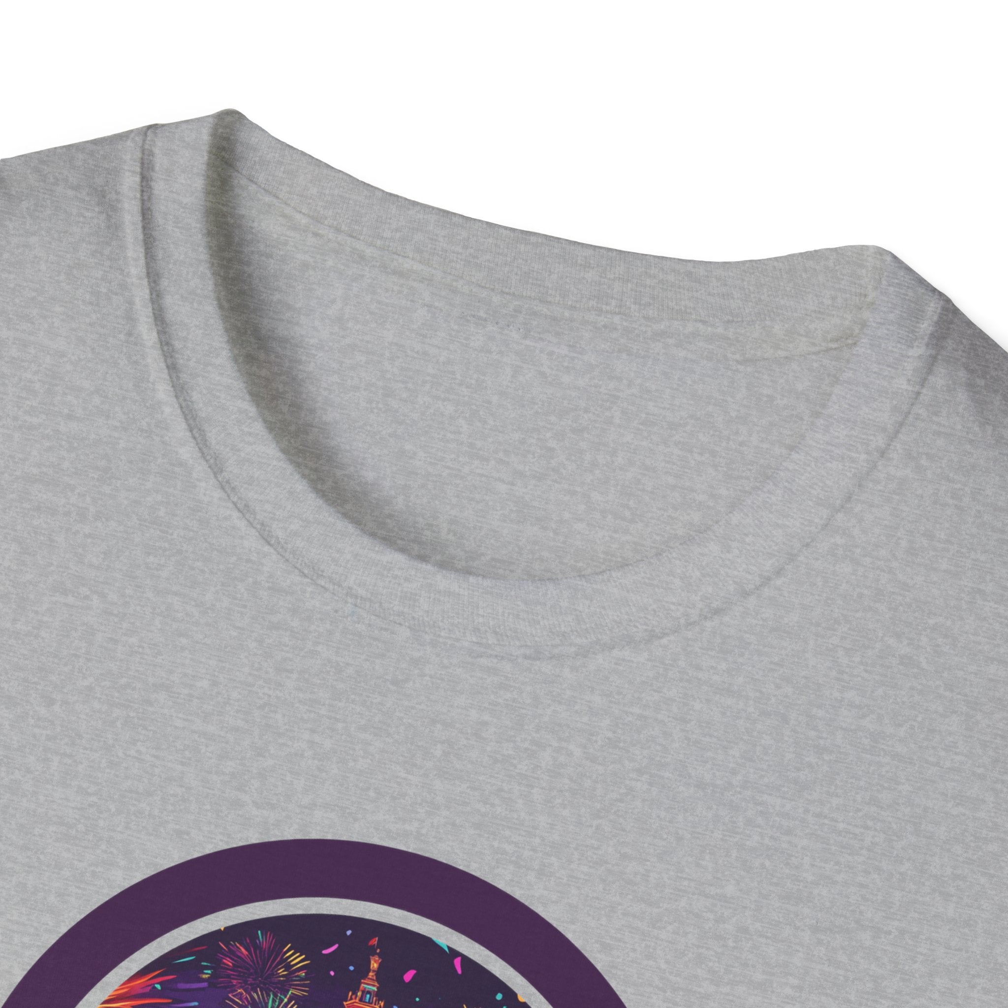 Valencia skyline circle logo T-Shirt | Spain travel souvenir