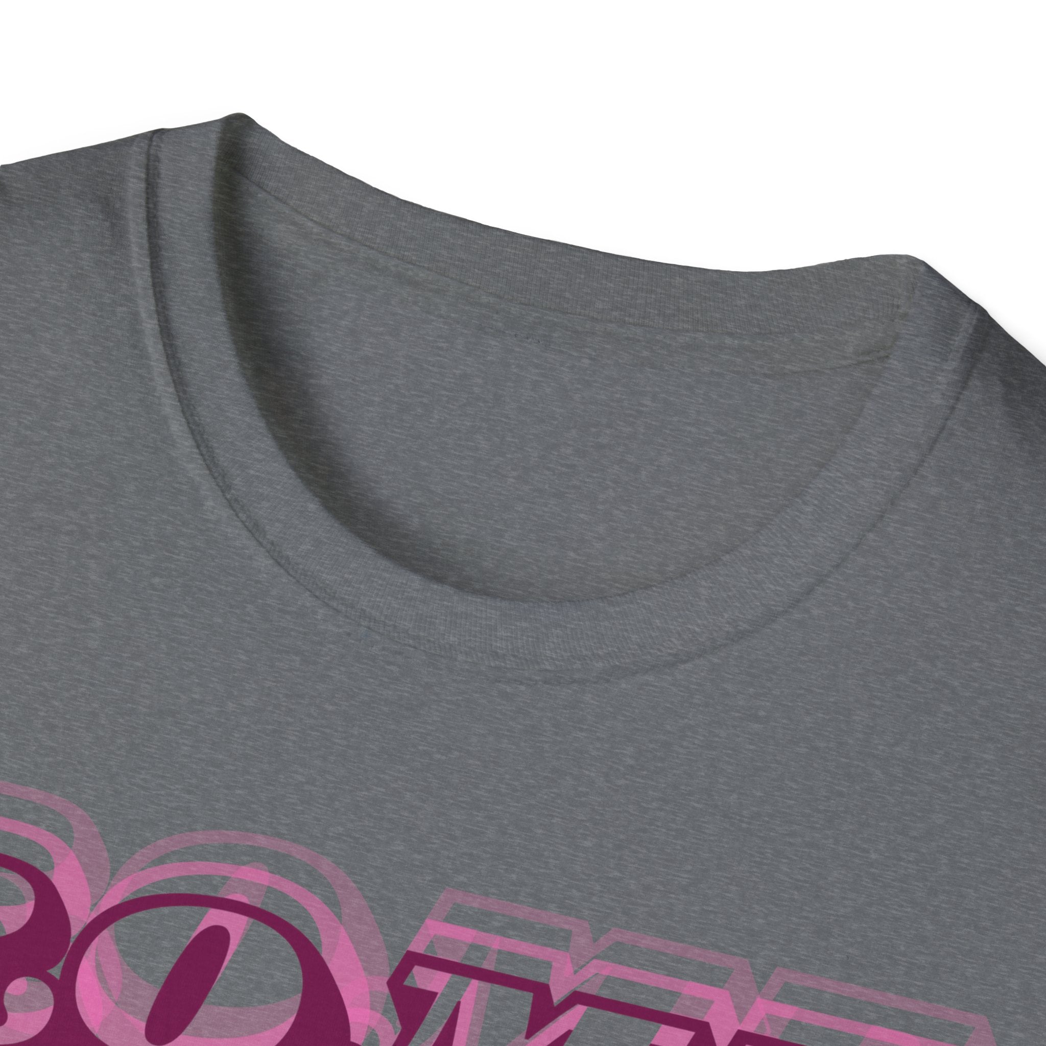 ROME 3D Retro Text T-Shirt | Pink Ombre City Typography