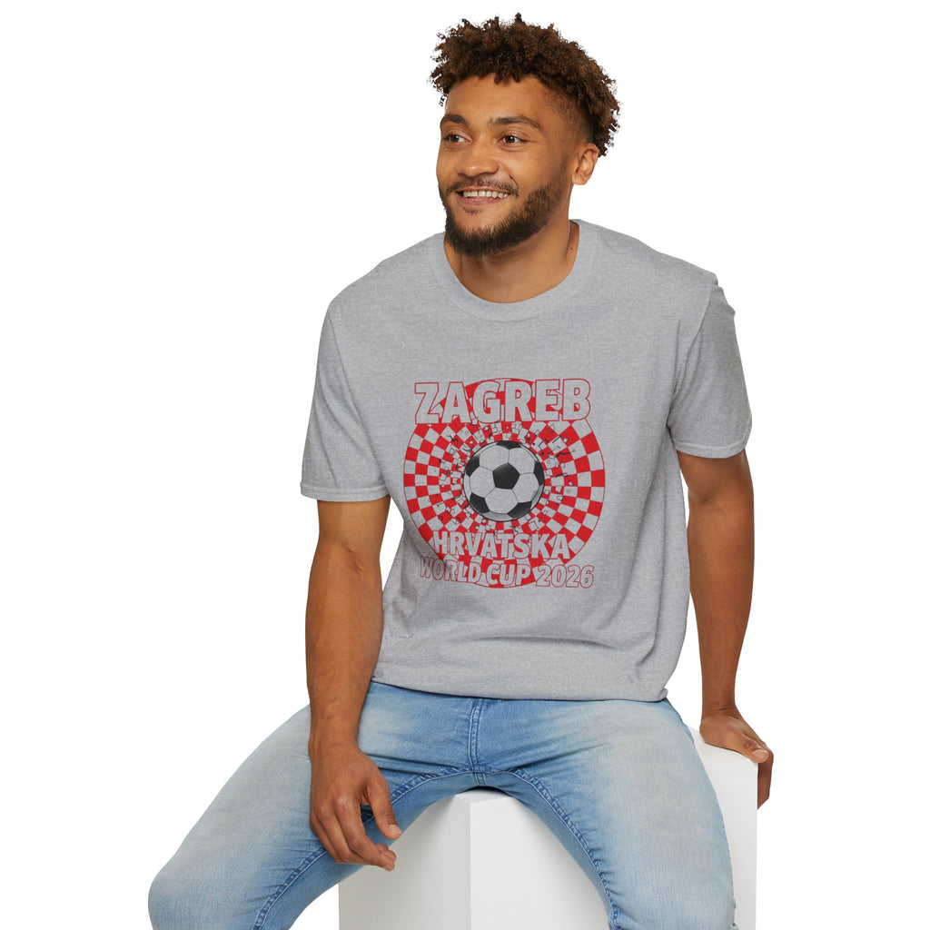 Zagreb Croatia World Cup 2026 Soccer T-Shirt