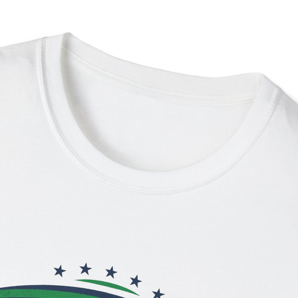Brasil Retro Arch T-Shirt | Brazilian Flag Colors, Soccer Pride