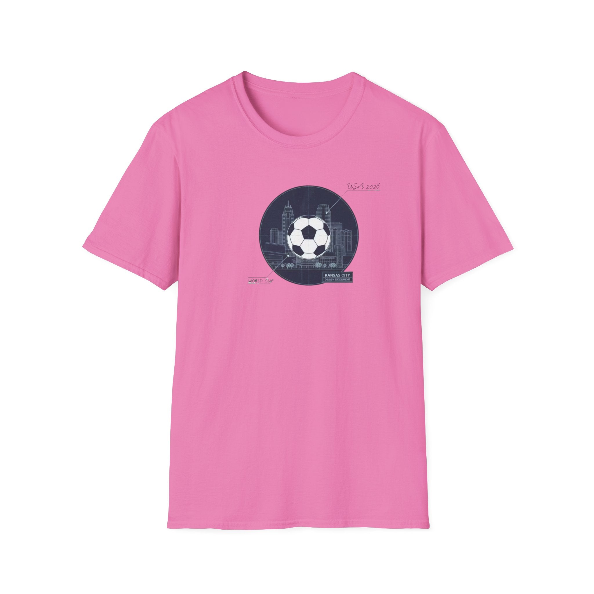 Soccer Globe T-Shirt — Vintage Stadium Soccer Ball Graphic Tee