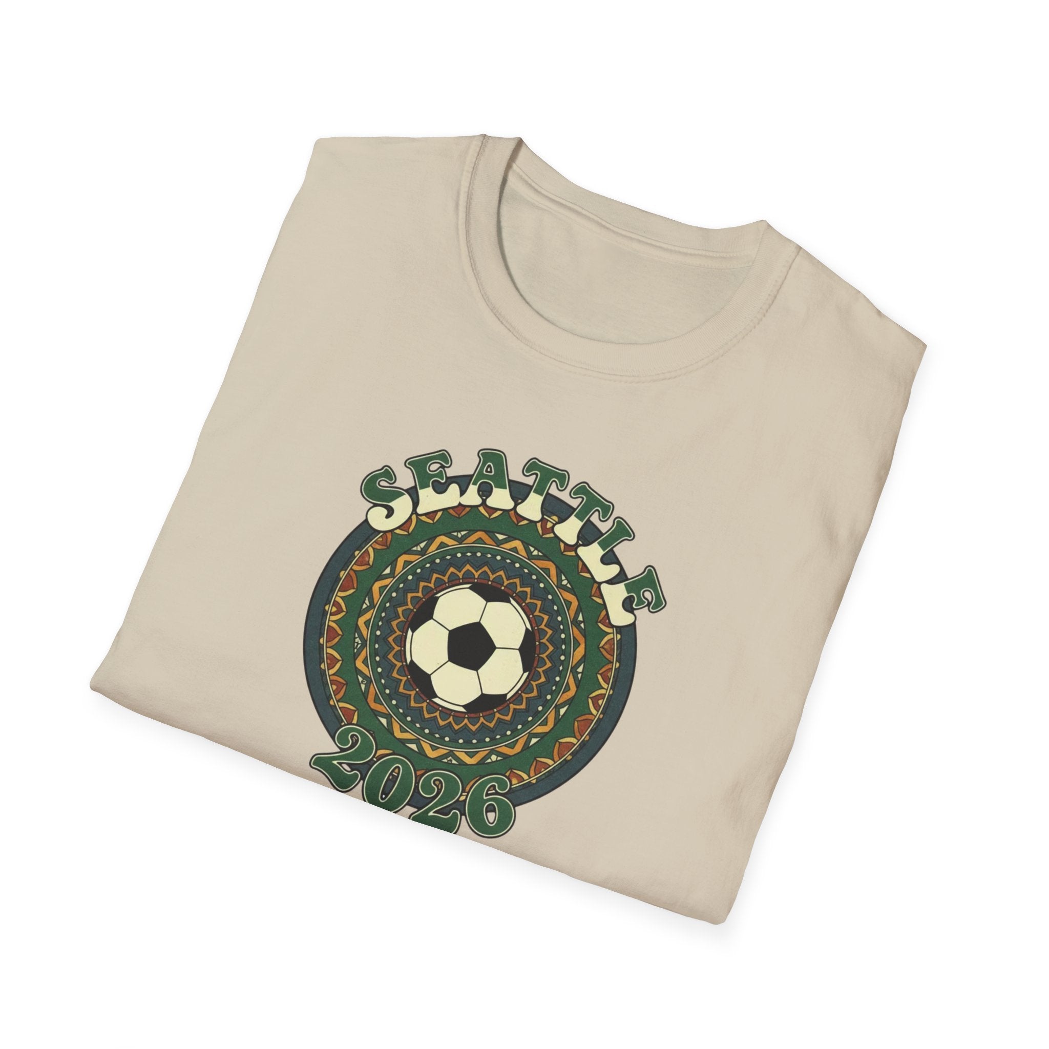 Seattle Soccer Mandala T-Shirt