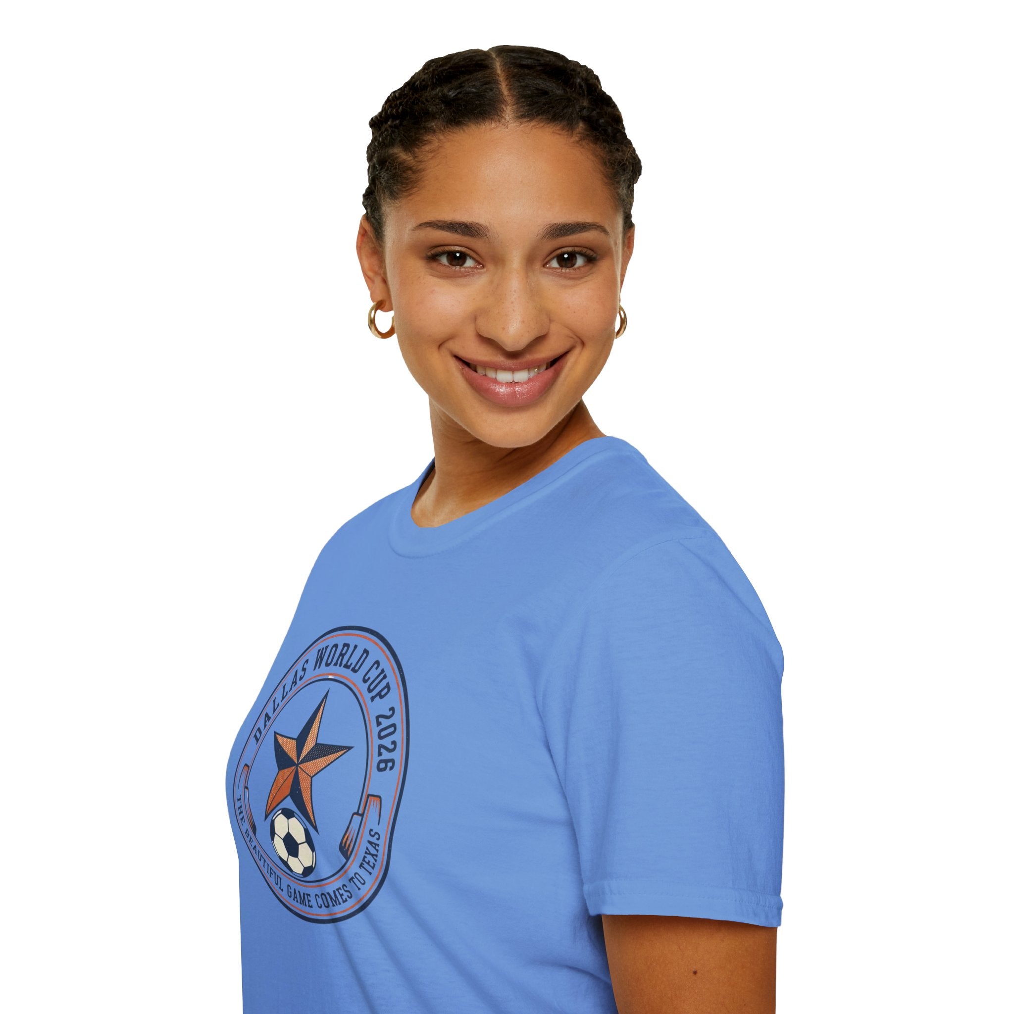 Dallas World Cup 2026 Soccer Badge T-Shirt