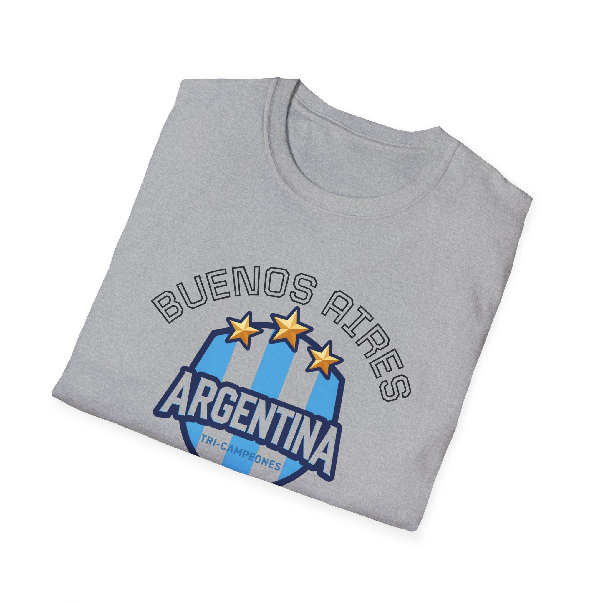 Argentina Buenos Aires Soccer Crest T-Shirt