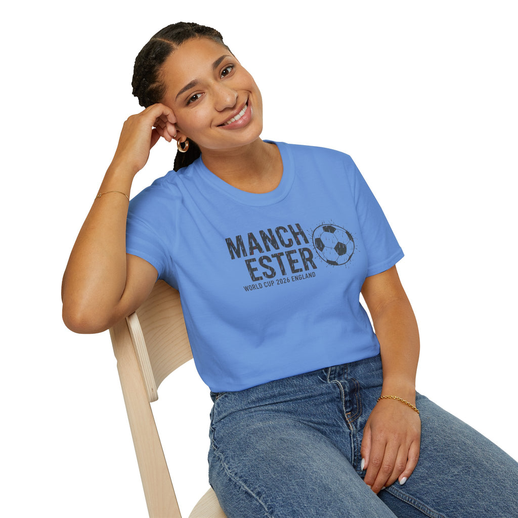 Manchester Soccer T-Shirt – Vintage Football Graphic Tee