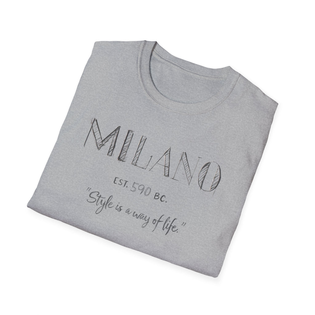 Milano “Style is a Way of Life” T‑Shirt