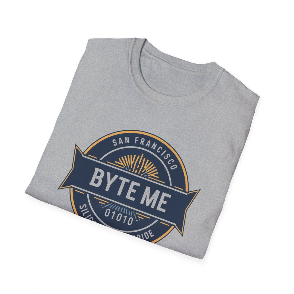 Byte Me T-Shirt — San Francisco Silicon Valley Pride Tech Tee