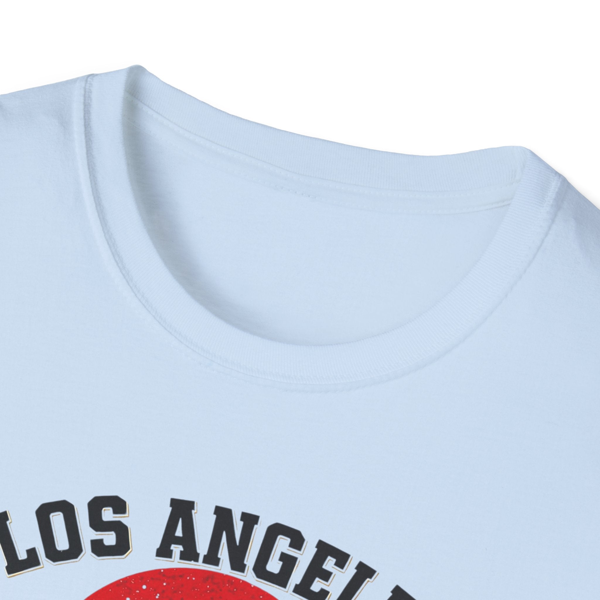 Los Angeles Vintage Sunset T-Shirt — "I’m Just Here for the Street Cred" Car Graphic