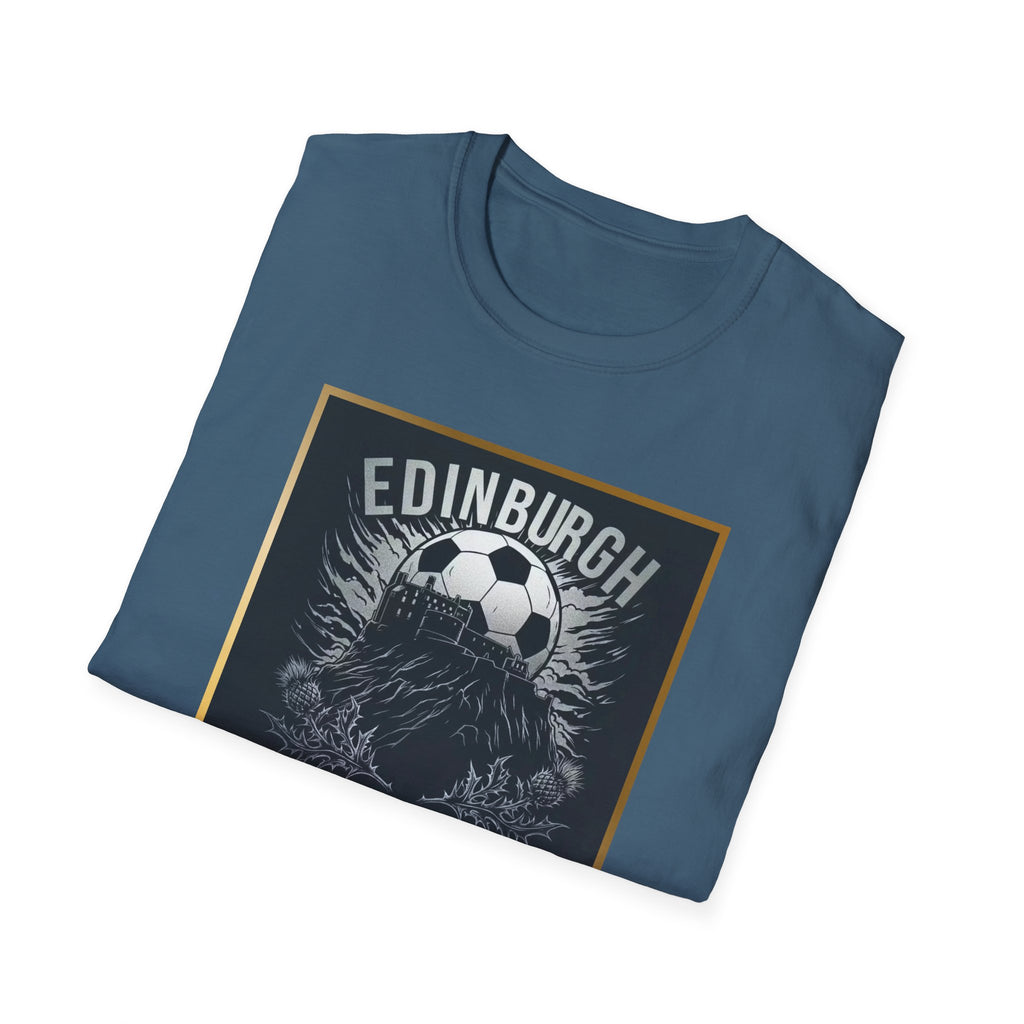 Edinburgh Soccer T-Shirt – Scotland World Cup 2026 Football Tee