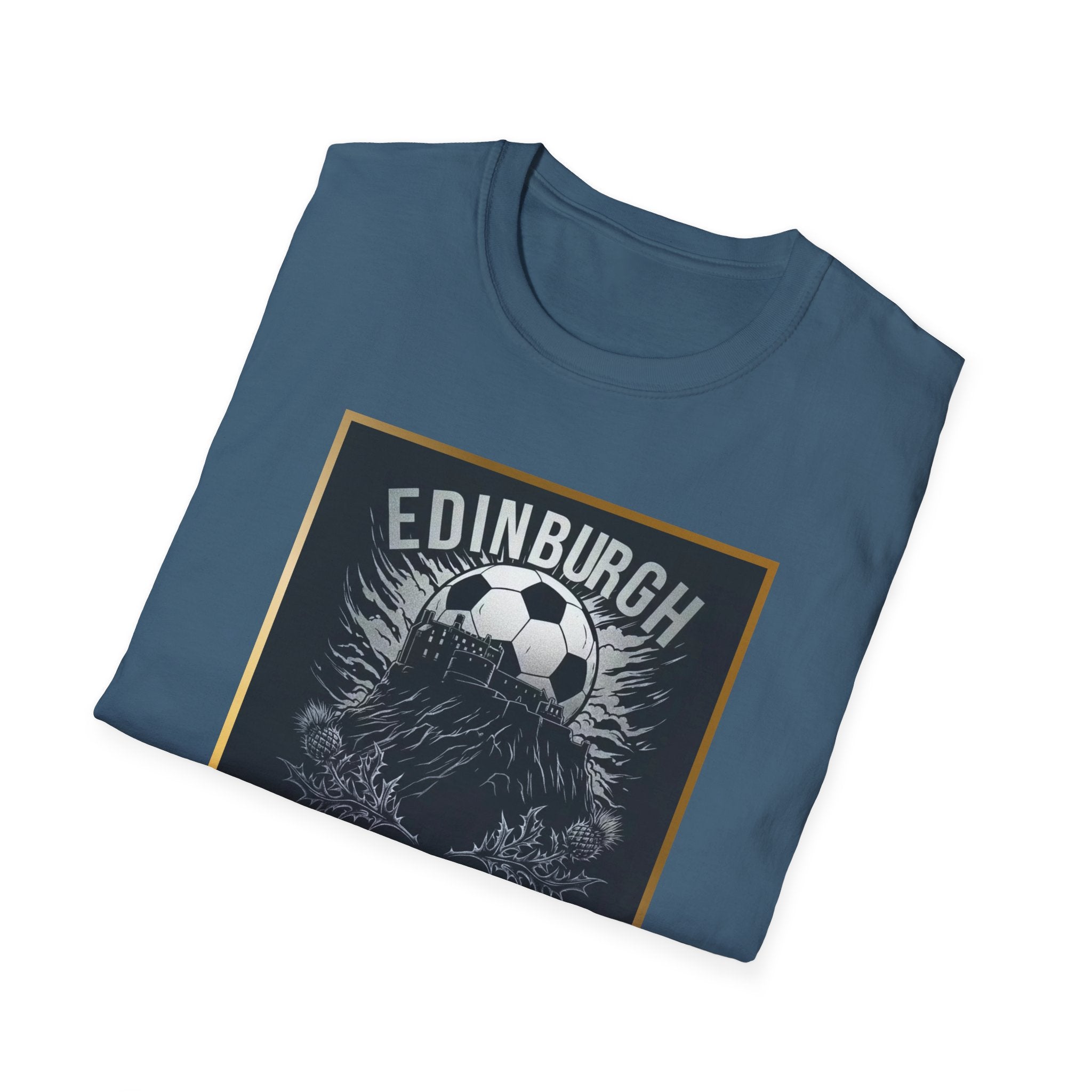 Edinburgh Soccer T-Shirt – Scotland World Cup 2026 Football Tee