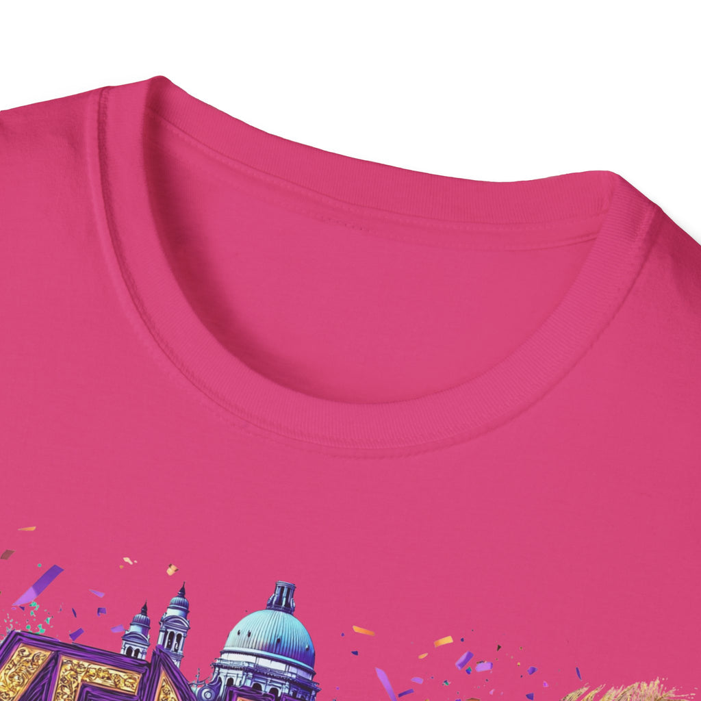 Venice Watercolor Splash T-Shirt | Venice Italy Travel Souvenir