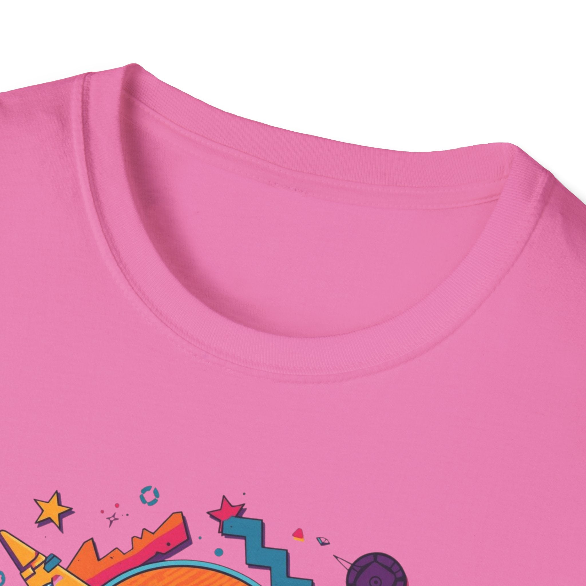 Seattle Retro Graphic T-Shirt — Colorful City Skyline Design