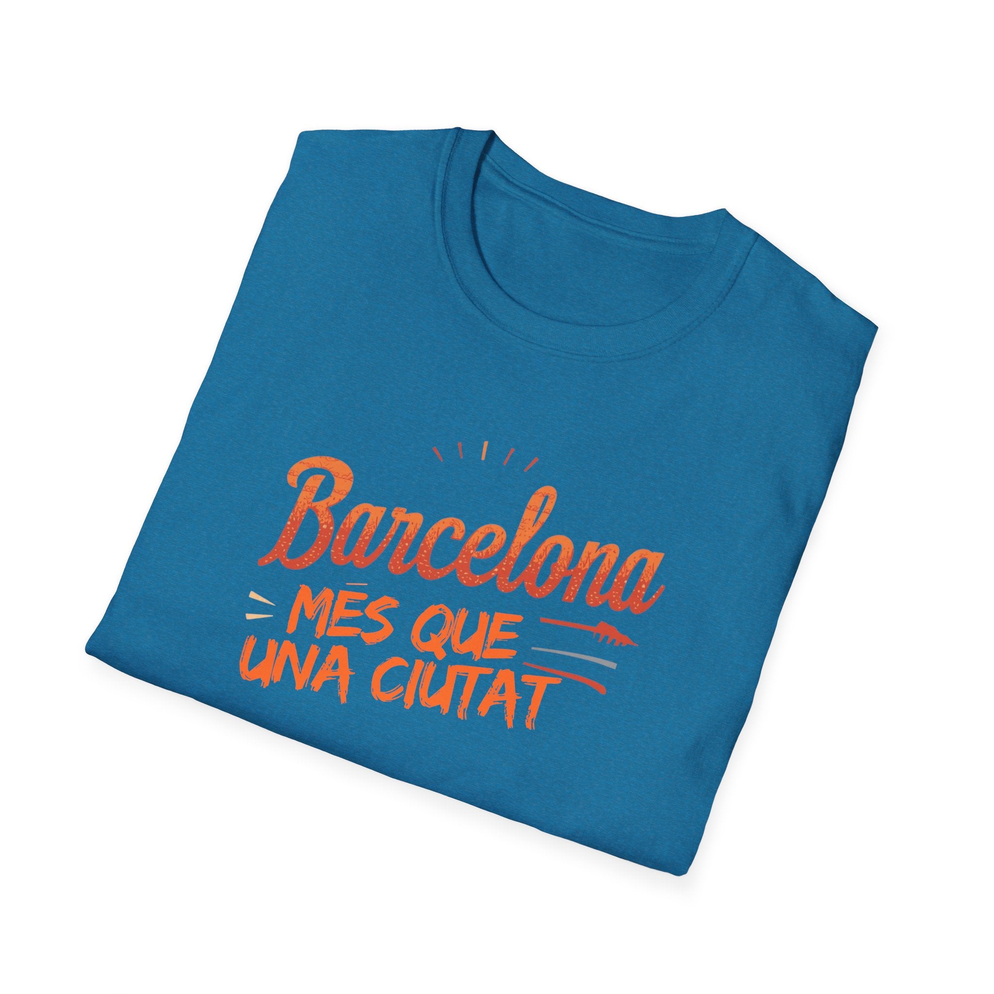 Barcelona Mes Que Una Ciutat T-Shirt | Catalonia Spanish City Tee