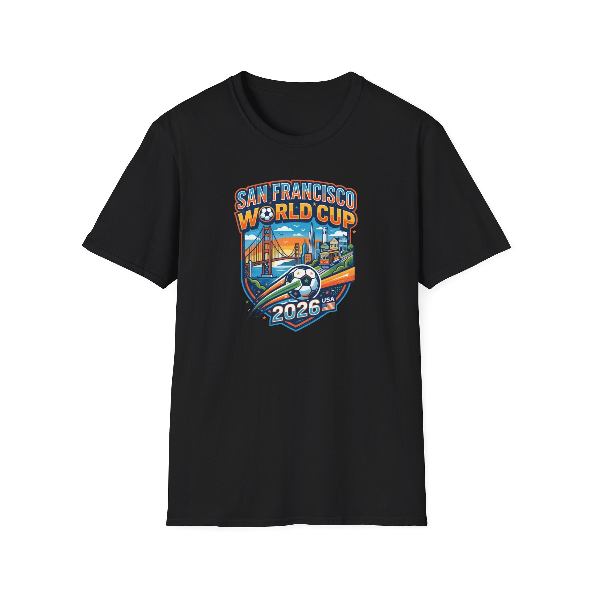 San Francisco World Cup 2026 T-Shirt — Vintage City Soccer Crest