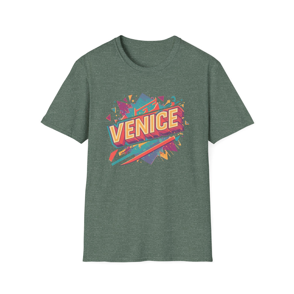 Venice Retro Graphic T-Shirt — Vintage Surf Skate Beach Tee