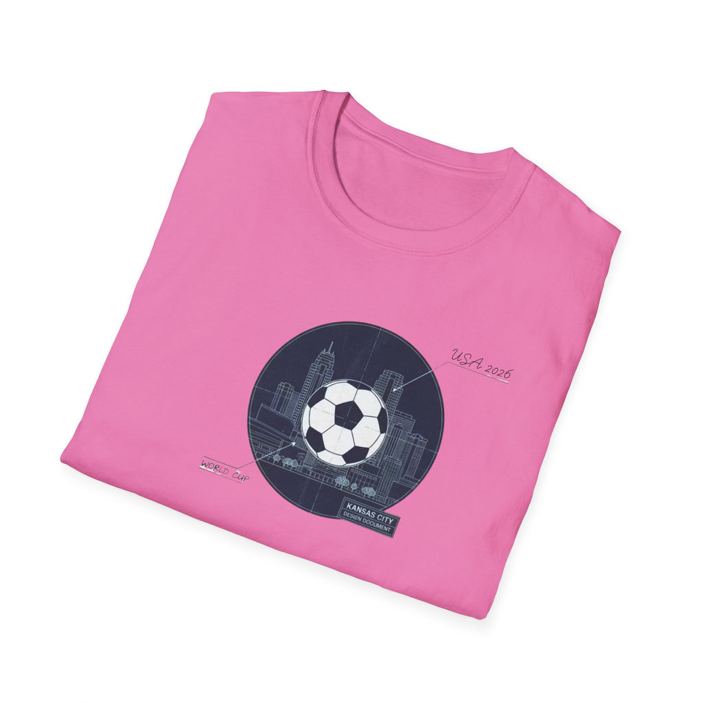 Soccer Globe T-Shirt — Vintage Stadium Soccer Ball Graphic Tee