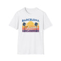 Barcelona Awesome Retro Sunset T-Shirt